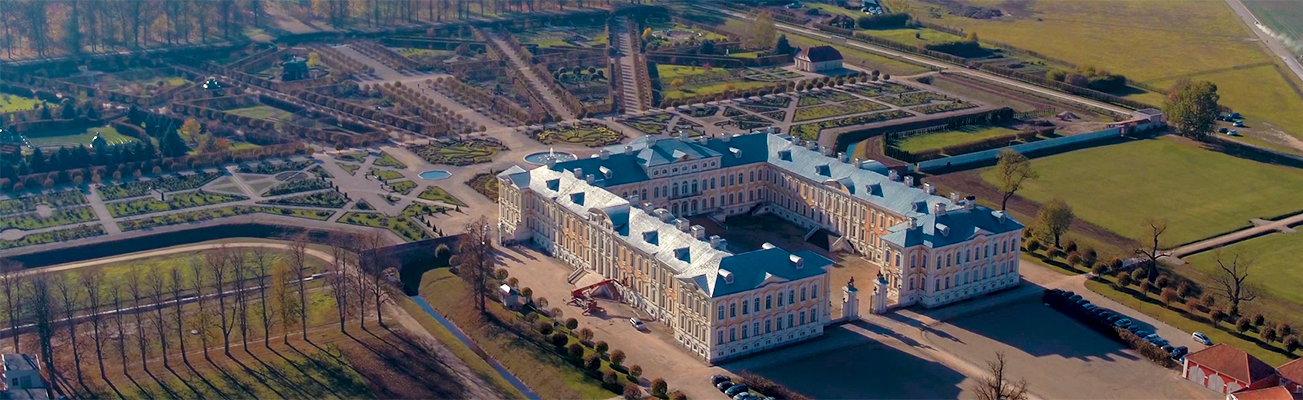 instalación pararrayos rundale palaca letonia