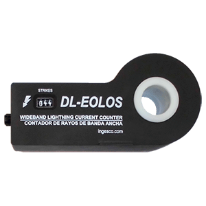 contador de raios para turbinas eólicas