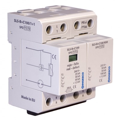 Sobretensões  SLS-B+C100/1+1