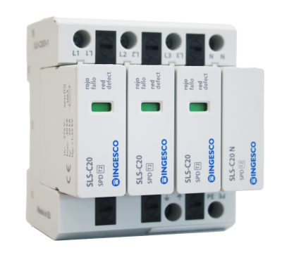 Sobretensões  SLS-C20/3+1