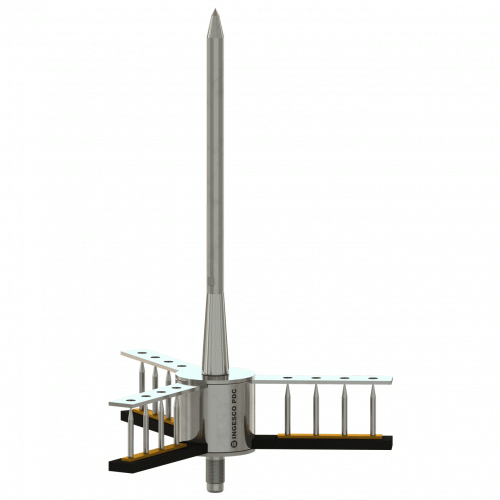 Para-raios ESE INGESCO PDI 3.4 com dispositivo de ionização não eletrônico